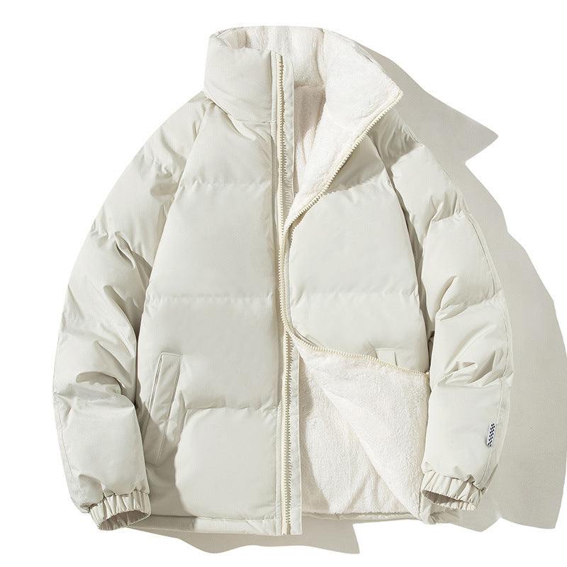Fashion Plush Zip Coat