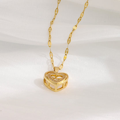 💖 Eternal Love Double-Layer Necklace