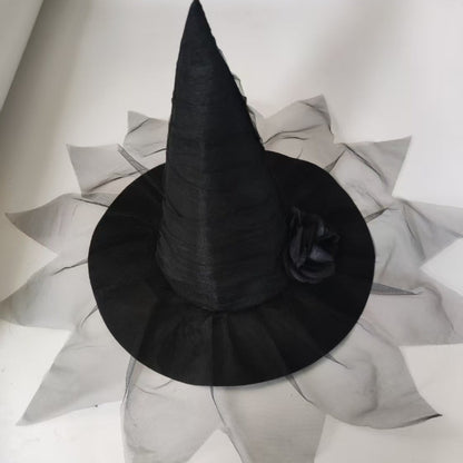 Halloween Flower Witch Party Hat