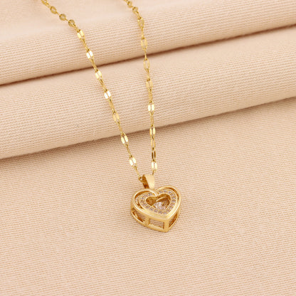💖 Eternal Love Double-Layer Necklace