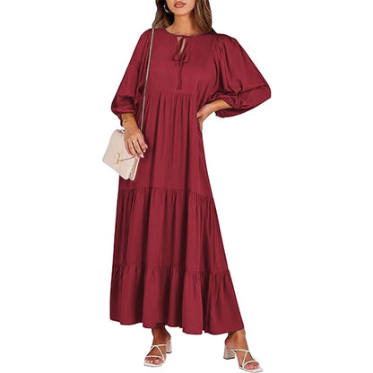Tropical Blossom Boho Dress