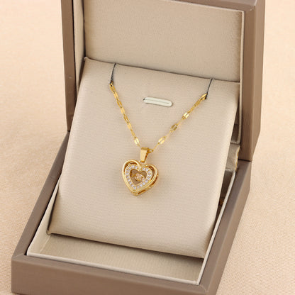 💖 Eternal Love Double-Layer Necklace